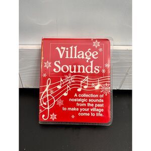 Dept. 56 Village Sounds Cassette Tape Christmas Volume 1-23 Minutes